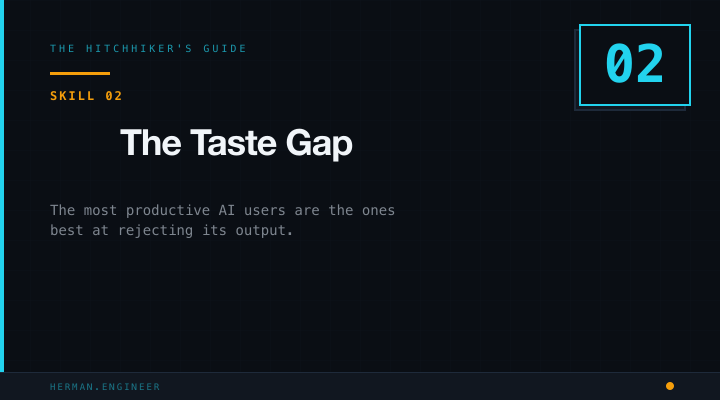 The Taste Gap