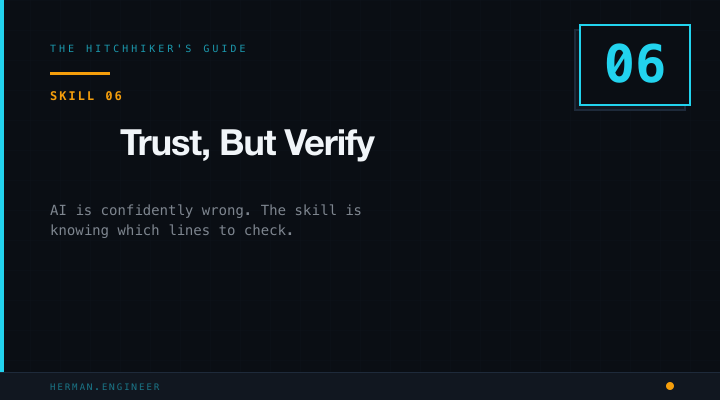 Trust, But Verify
